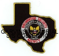 TEXAS,BROWNWOOD SECURITY AGENCY 1